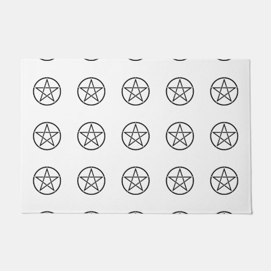 Paillasson Pentacle Wiccan (Pentagramme) (Devant)