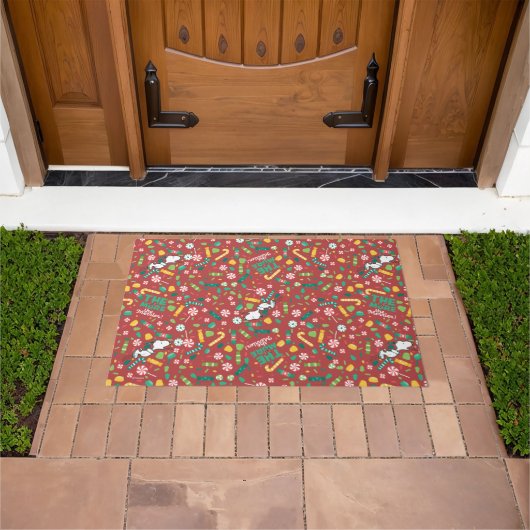 Paillasson Peppermint Dreams Snoopy Candy Motif (De plein air)