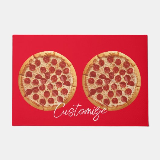 Paillasson Pepperoni Pizza Thunder_Cove (Devant)