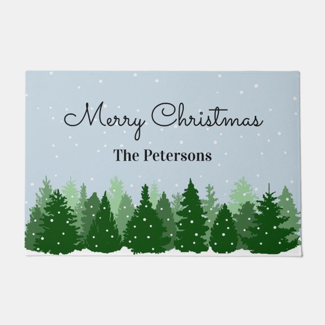 Paillasson Personalized Doormat Merry Christmas (Devant)