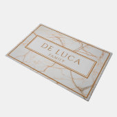Paillasson Personalized Faux White Marble (Incliné)