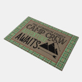 Paillasson PERSONALIZED NAME Cabin Camping Adventure (Incliné)