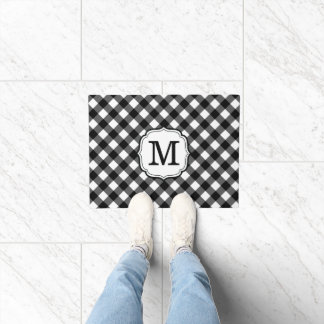 Paillasson Personalized Single Initial Monogram Door Mat