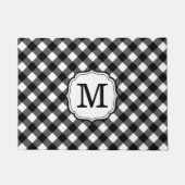 Paillasson Personalized Single Initial Monogram Door Mat (Devant)