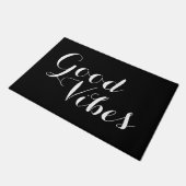 Paillasson Personnalisable Color And Text Good Vibes Happy (Incliné)