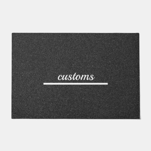 Paillasson personnalisation (Devant)