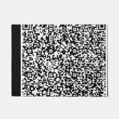 Paillasson Personnalisation de votre QR Code Scan Info Doorma (Devant)