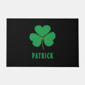 Paillasson Personnalisé Nom Celtic Irlande Shamrock Irish Cla (Devant)