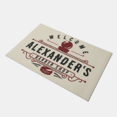 Paillasson Personnaliser Classic Barber Shop (Incliné)