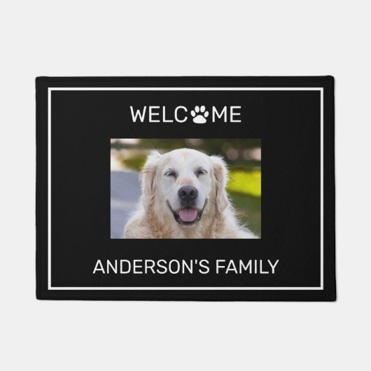 Paillasson Personnaliser Doormat Photo Chien (Devant)