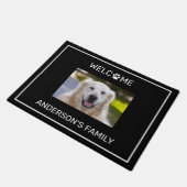 Paillasson Personnaliser Doormat Photo Chien (Incliné)
