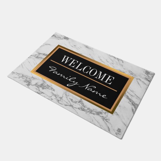 Paillasson Personnaliser en marbre de Parties scintillant en (Incliné)