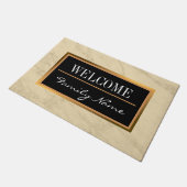 Paillasson Personnaliser en marbre de Parties scintillant en  (Incliné)