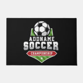 Paillasson Personnaliser Football AJOUTER TEXTE Varsity Team (Devant)