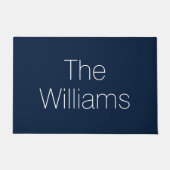 Paillasson Personnaliser Nom de famille du couple nom de fami (Devant)