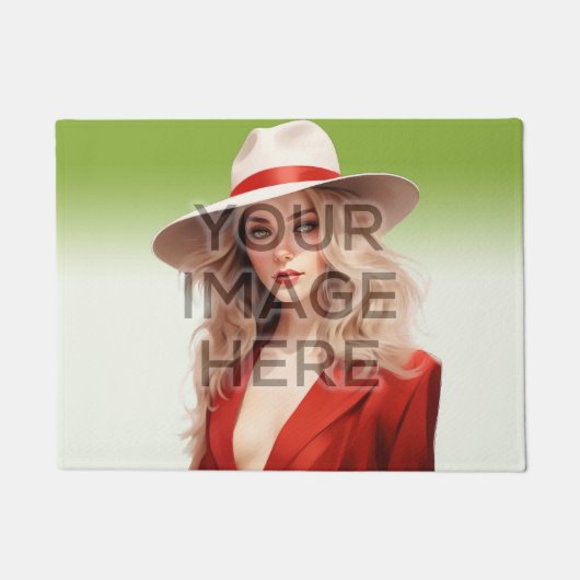 Paillasson Personnaliser Zone photo personnalisée Rug Image h (Devant)