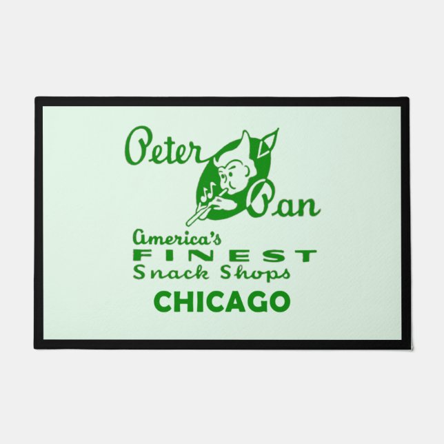 Paillasson Peter Pan Snack Shop, Chicago (Devant)