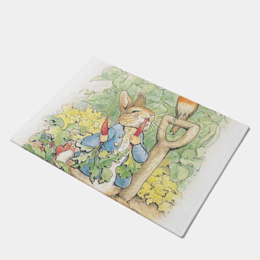 Paillasson Peter Rabbit In The Garden - Beatrix Potter (Incliné)