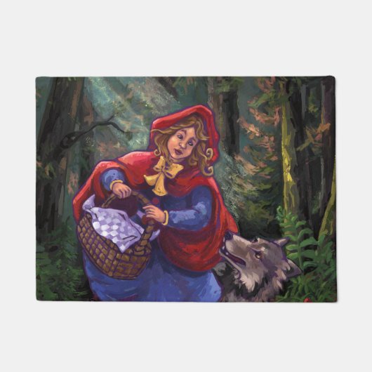 Paillasson Petit chaperon rouge (Devant)