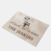 Paillasson Petit couple éffrayant (Incliné)