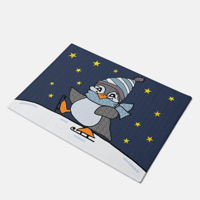 Paillasson Petit pingouin (Incliné)