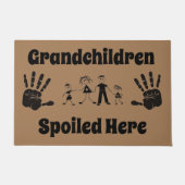 Paillasson Petits-Enfants Gâchés Ici (Devant)