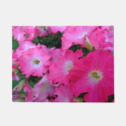 Paillasson Pétunias rose (Devant)