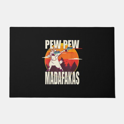 Paillasson Pew Pew Madafakas (Devant)