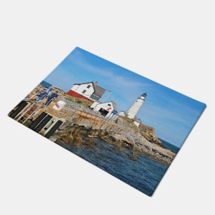 Paillasson Phare de Boston, Massachusetts Door Mat
