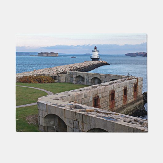 Paillasson Phare de Spring Point Ledge, Maine Door Mat (Devant)