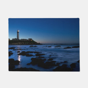 Paillasson Phare Half Moon Bay, Ca de point de pigeon