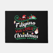 Paillasson Philippines - Les Philippins qui aiment Noël (Devant)
