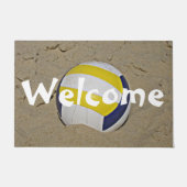 PAILLASSON PHOTO DE BEACH VOLLEYBALL DOORMAT (Devant)