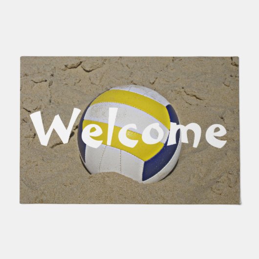 PAILLASSON PHOTO DE BEACH VOLLEYBALL DOORMAT (Devant)