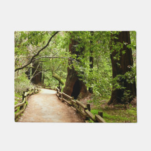 Paillasson Photographie de la nature du chemin de Muir Woods