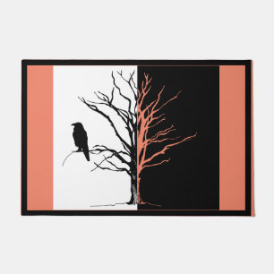 Paillasson Photographie d'oiseaux Corbeau ou Corneille