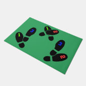 Paillasson Photographie Mat de placement du pied (Incliné)