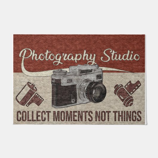 Paillasson Photographie Studio Doormat, Photographe Cadeau (Devant)