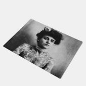Paillasson Photographie vintage d'une femme tatouée (Incliné)