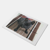 Paillasson PIC de l'amour W de Brindle_French_Bulldog (Incliné)