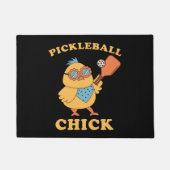 Paillasson Pickleball Chick - rétro (Devant)