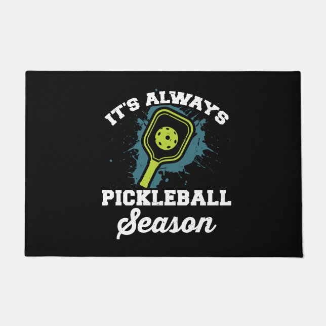 Paillasson Pickleball Drôle cadeaux de Pickleball (Devant)