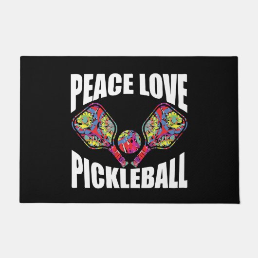 Paillasson Pickleball Paddle Design (Devant)