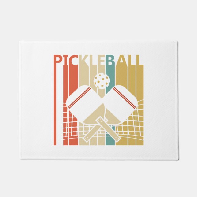 Paillasson Pickleball vintage (Devant)