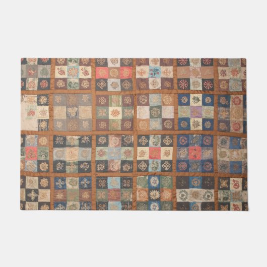 Paillasson Pieced Neuf Patch de la courtepointe (Devant)