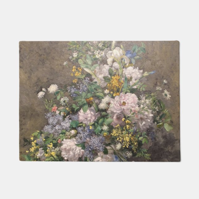 Paillasson Pierre-Auguste Renoir Bouquet de printemps (Devant)
