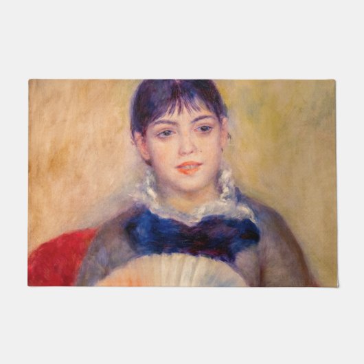 Paillasson Pierre-Auguste Renoir - Fille avec un ventilateur (Devant)