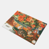Paillasson Pierre-Auguste Renoir Geraniums Et Chats (Incliné)