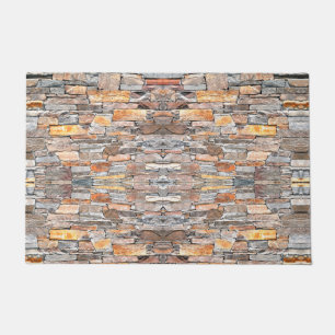 Paillasson Pierre   motif en pierre naturelle   briques