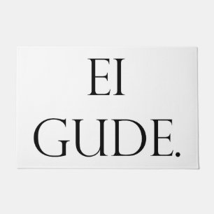 Paillasson Piéton Ei Gude, Francfort à Hesse Dialecte